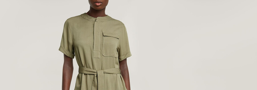 kleid mit gürtel