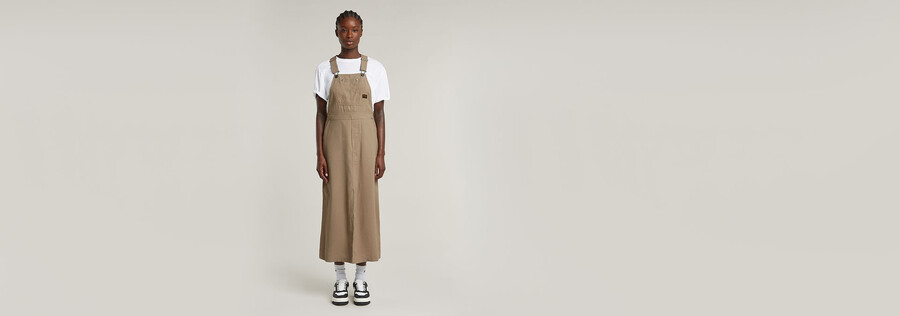 latzkleid