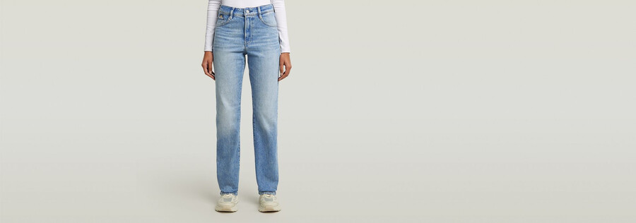 viktoria high straight jeans