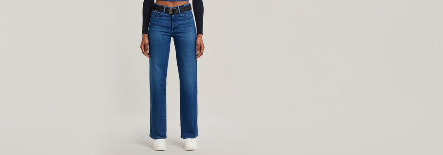 3301 shape straight jeans