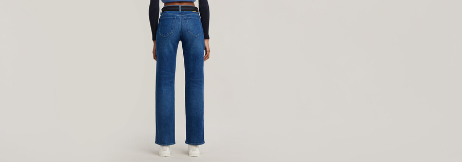 3301 shape straight jeans