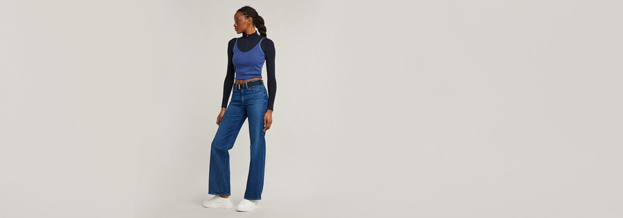 3301 shape straight jeans