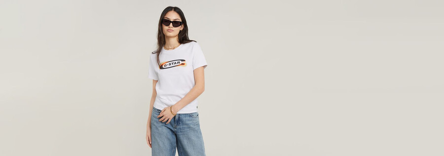 old school logo top