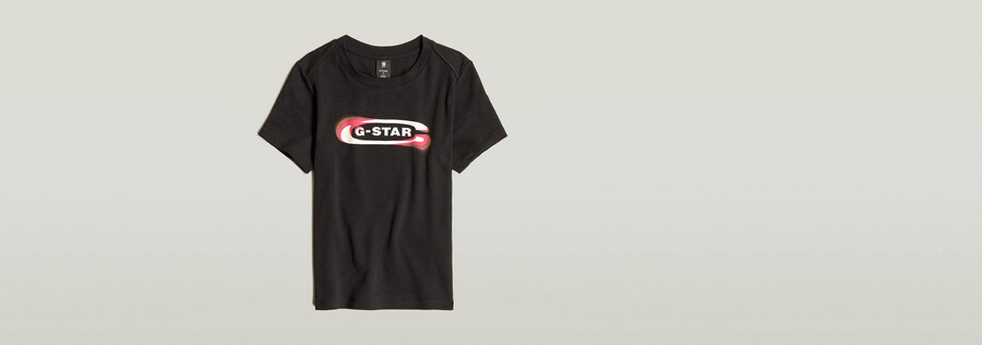 old school logo top