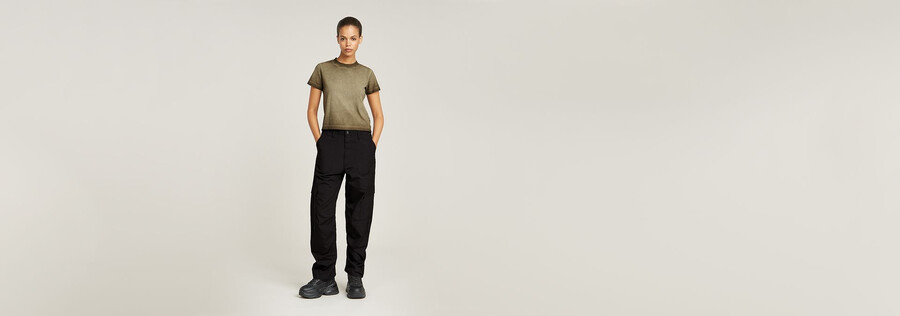 Überfärbtes micro boxy top
