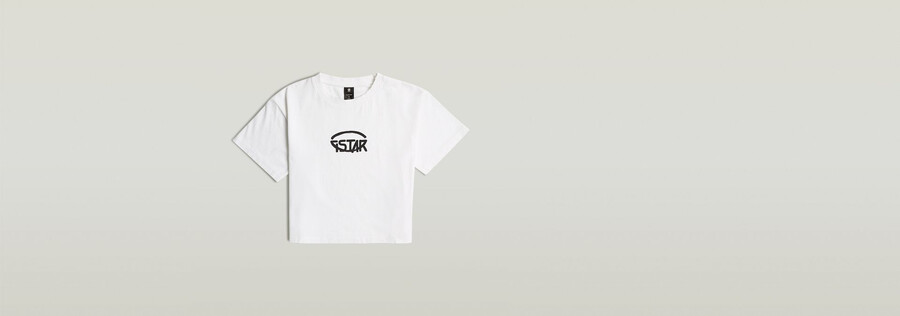 kurzes lässiges logo-top