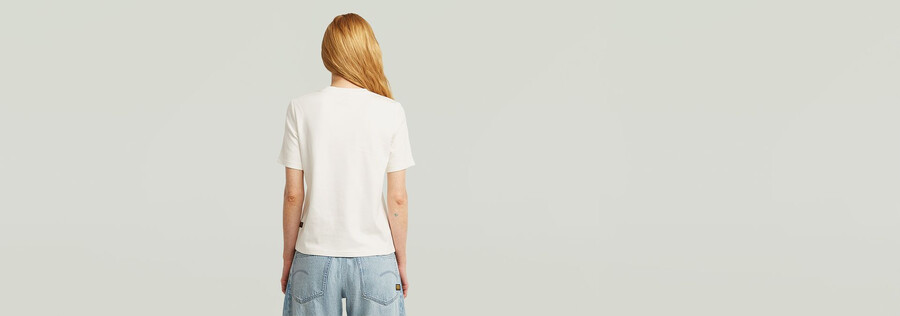 t-shirt mit schriftzug