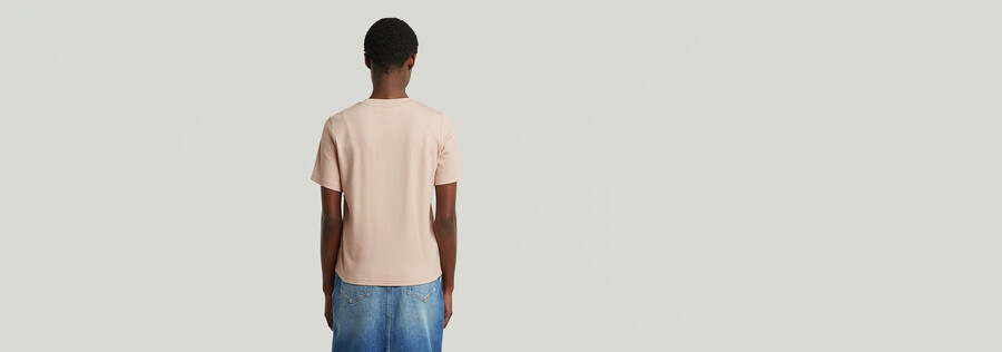 t-shirt mit schriftzug