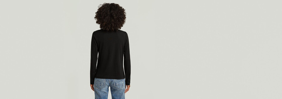 t-shirt mit vorderer naht