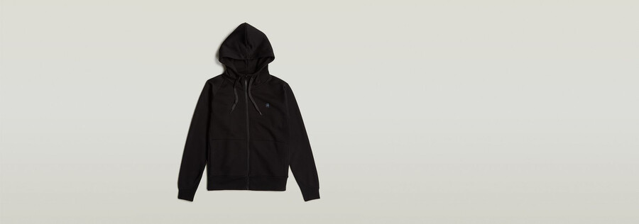 premium core 2.1 kapuzenpullover mit reißverschluss