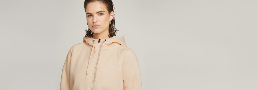 premium core 2.1 kapuzenpullover mit reißverschluss