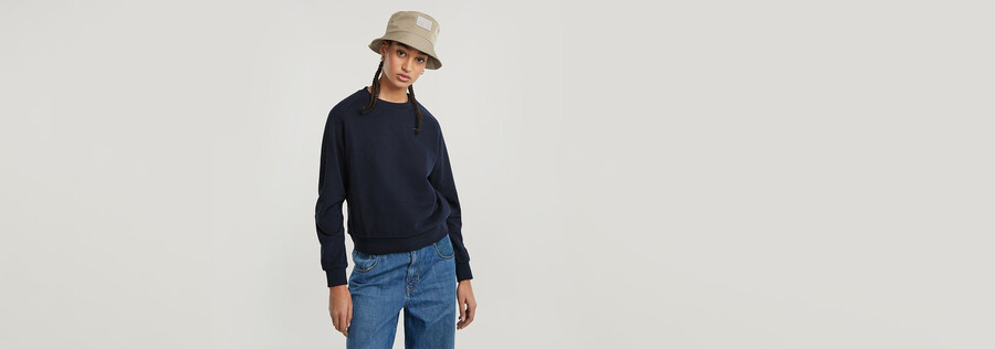 pullover mit Ärmelkonstruktion