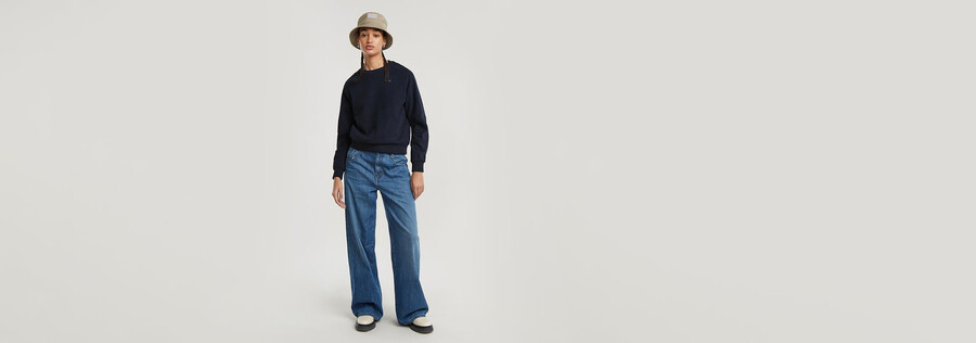 pullover mit Ärmelkonstruktion