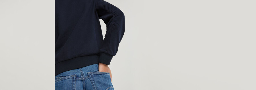 pullover mit Ärmelkonstruktion