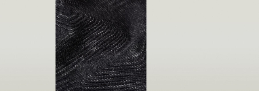 Überfärbter kurzer logo-pullover locker geschnitten