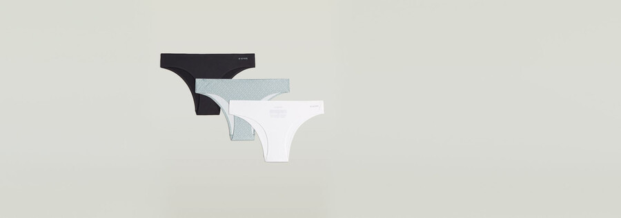 hipster-slips ohne sichtbare linien 3er-pack