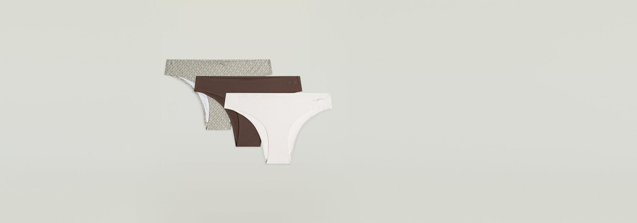 hipster-slips ohne sichtbare linien 3er-pack