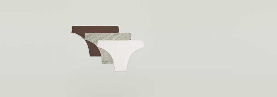 hipster-slips ohne sichtbare linien 3er-pack