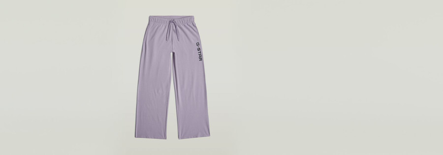 pyjama-set mit trägertop und weitem bein