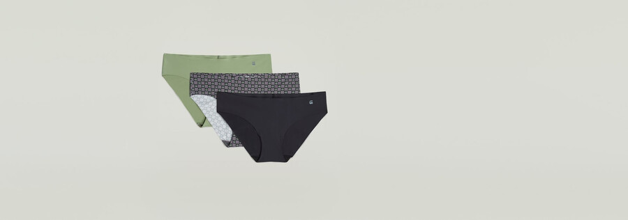 hipster-slips ohne sichtbare linien 3er-pack