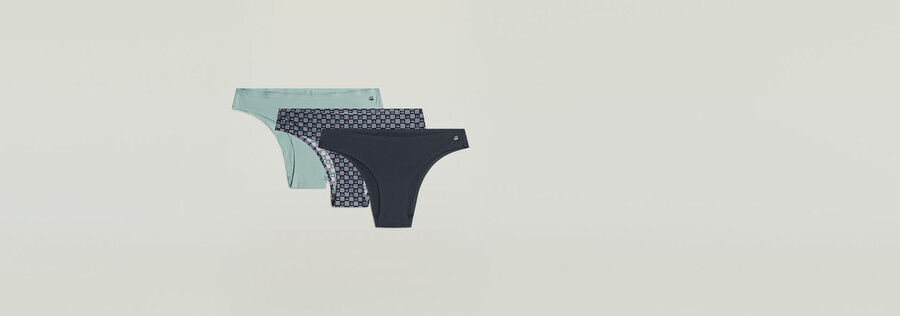 hipster-slips ohne sichtbare linien 3er-pack