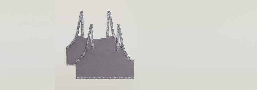 2er-pack bralettes mit trägern