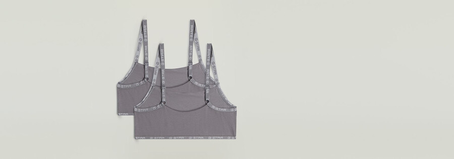 2er-pack bralettes mit trägern