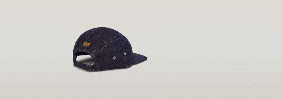 flache krempe 5-panel-kappe