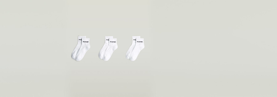 3er-pack kurze logo-socken