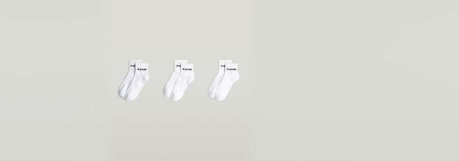 3er-pack kurze logo-socken