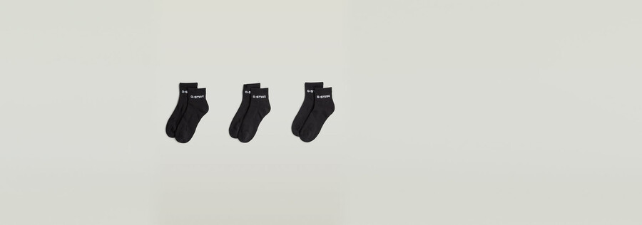 3er-pack kurze logo-socken