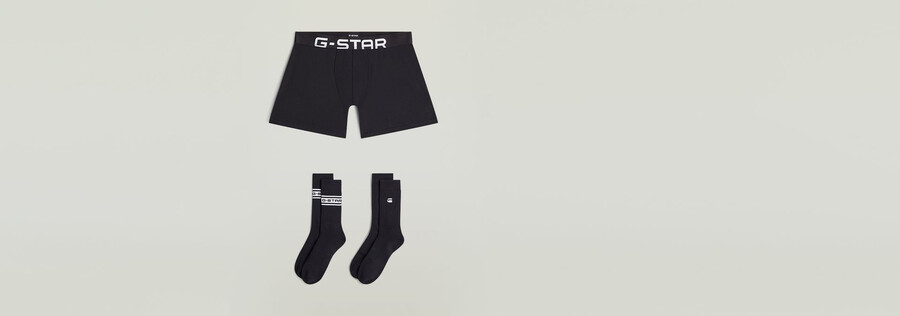 boxershorts- und socken-set