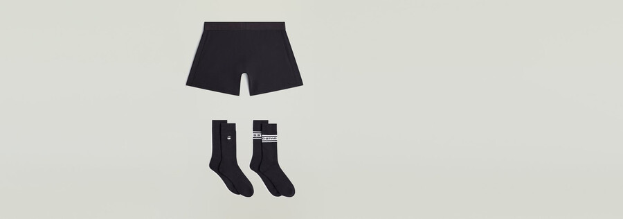 boxershorts- und socken-set