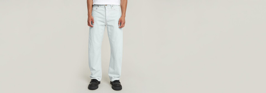 bend loose jeans