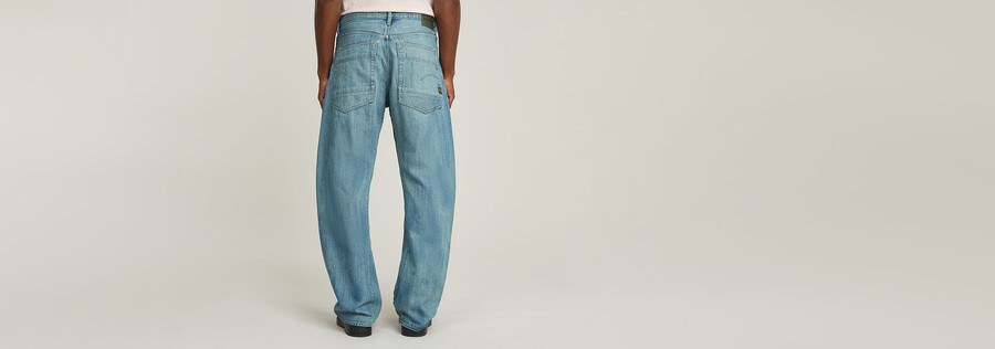 bend loose jeans
