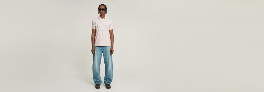bend loose jeans