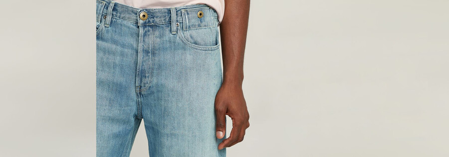 bend loose jeans