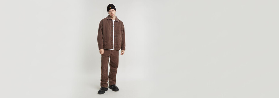boxy fit sherpa-jacke