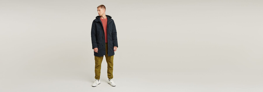 alltags-kapuzenparka