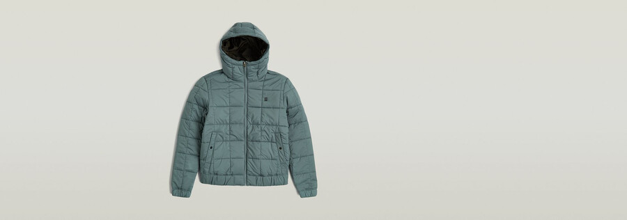 meefic steppjacke mit kapuze