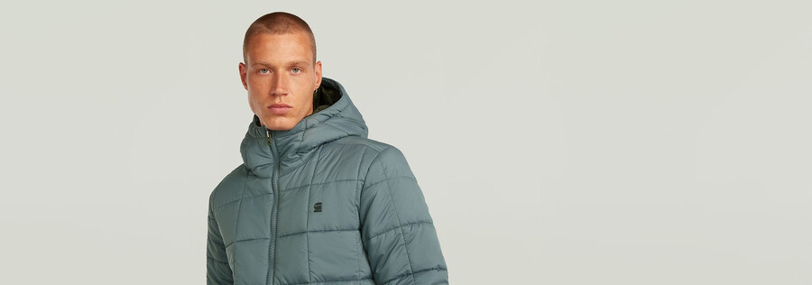 meefic steppjacke mit kapuze