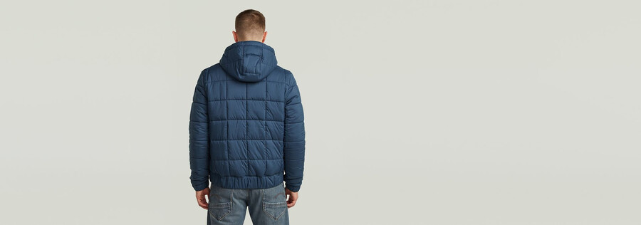 meefic steppjacke mit kapuze
