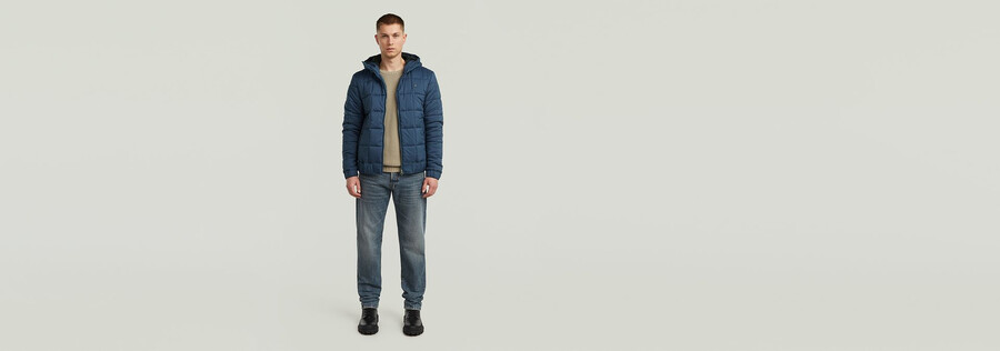 meefic steppjacke mit kapuze