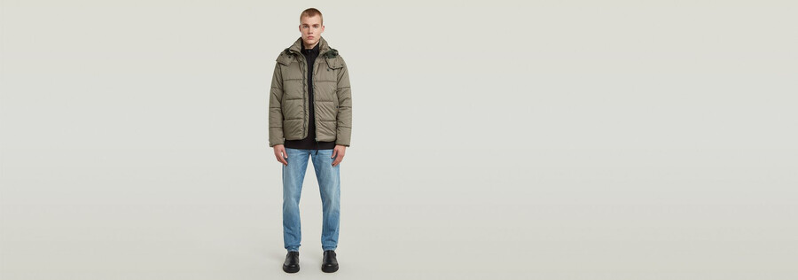 g-whistler wattierte kapuzenjacke
