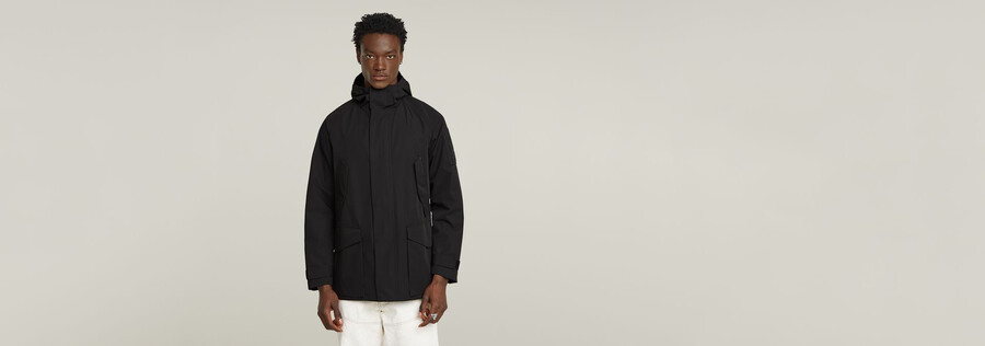 parka mit mehreren taschen ungepolstert