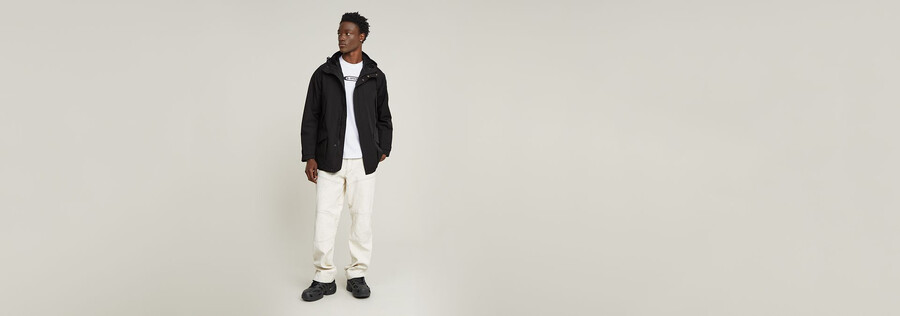 parka mit mehreren taschen ungepolstert