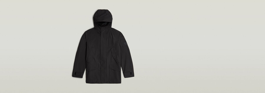 parka mit mehreren taschen ungepolstert