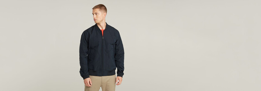 ungefütterte bomberjacke