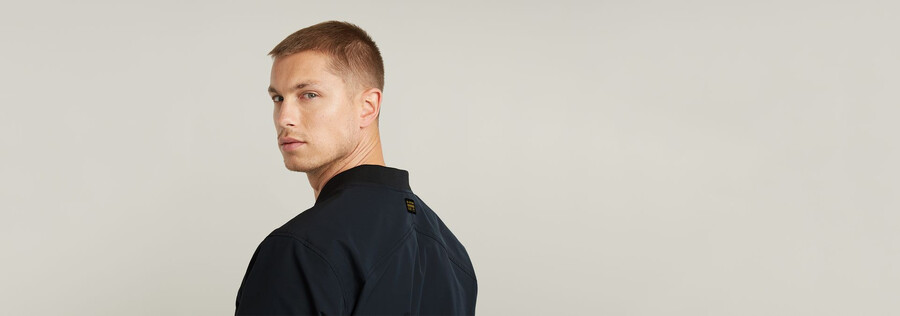 ungefütterte bomberjacke