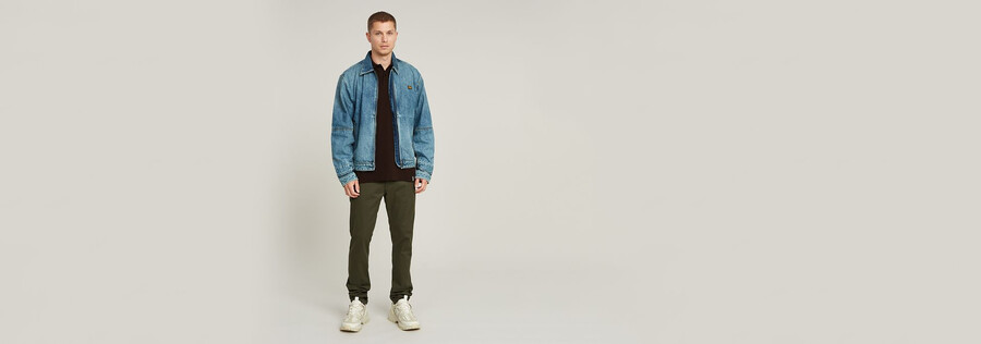 coach jacke mit langen taschen
